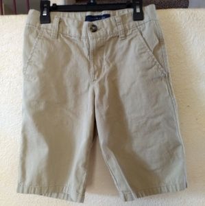 Boys khaki shorts